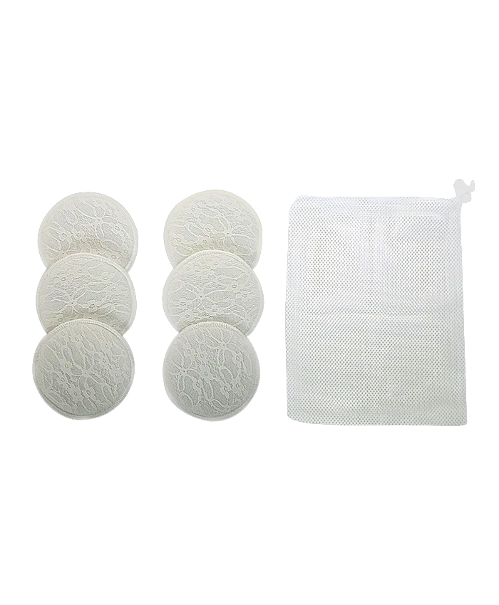 Mee Mee Reusable Maternity Breast Pad, Quantity Per Pack: 6 Pieces