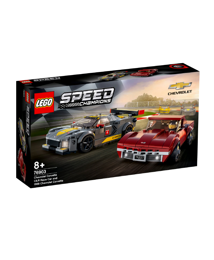 LEGO® Chevrolet Corvette C8. R Race Car e 1968 em Promoção na